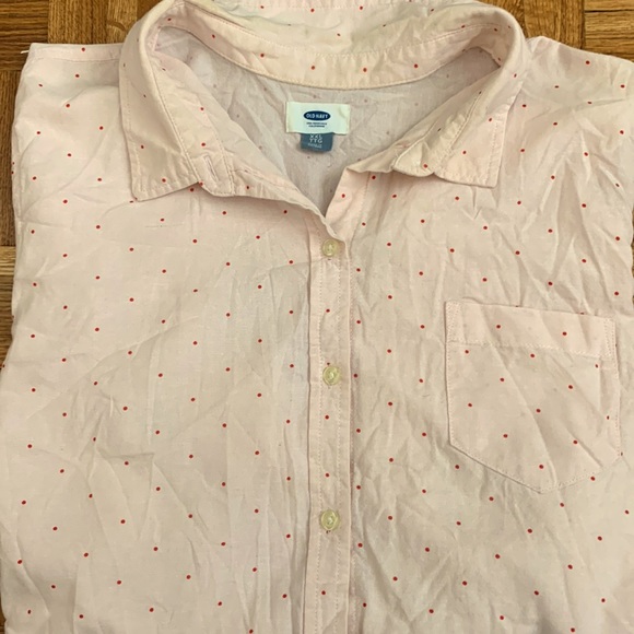 Light Salmon Coloured Button Down Shirt - XXL - Old Navy - Picture 1 of 5